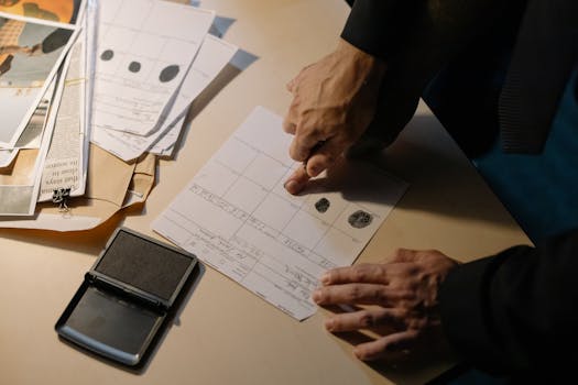 fingerprint scan