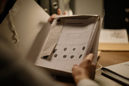 fingerprint scan