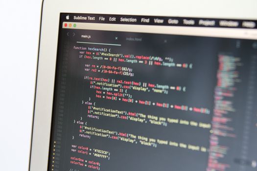 web interface