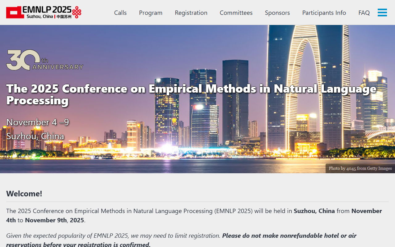 EMNLP screenshot