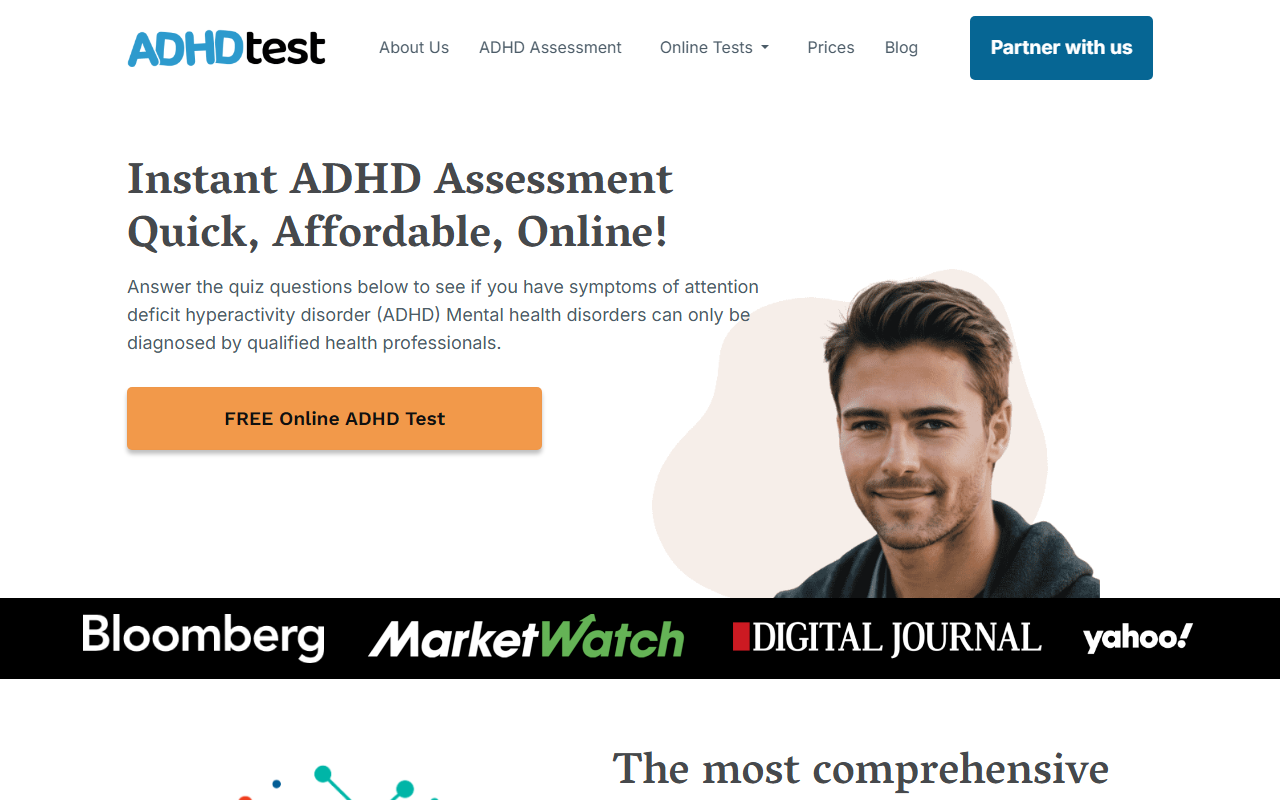ADHDtest.ai screenshot