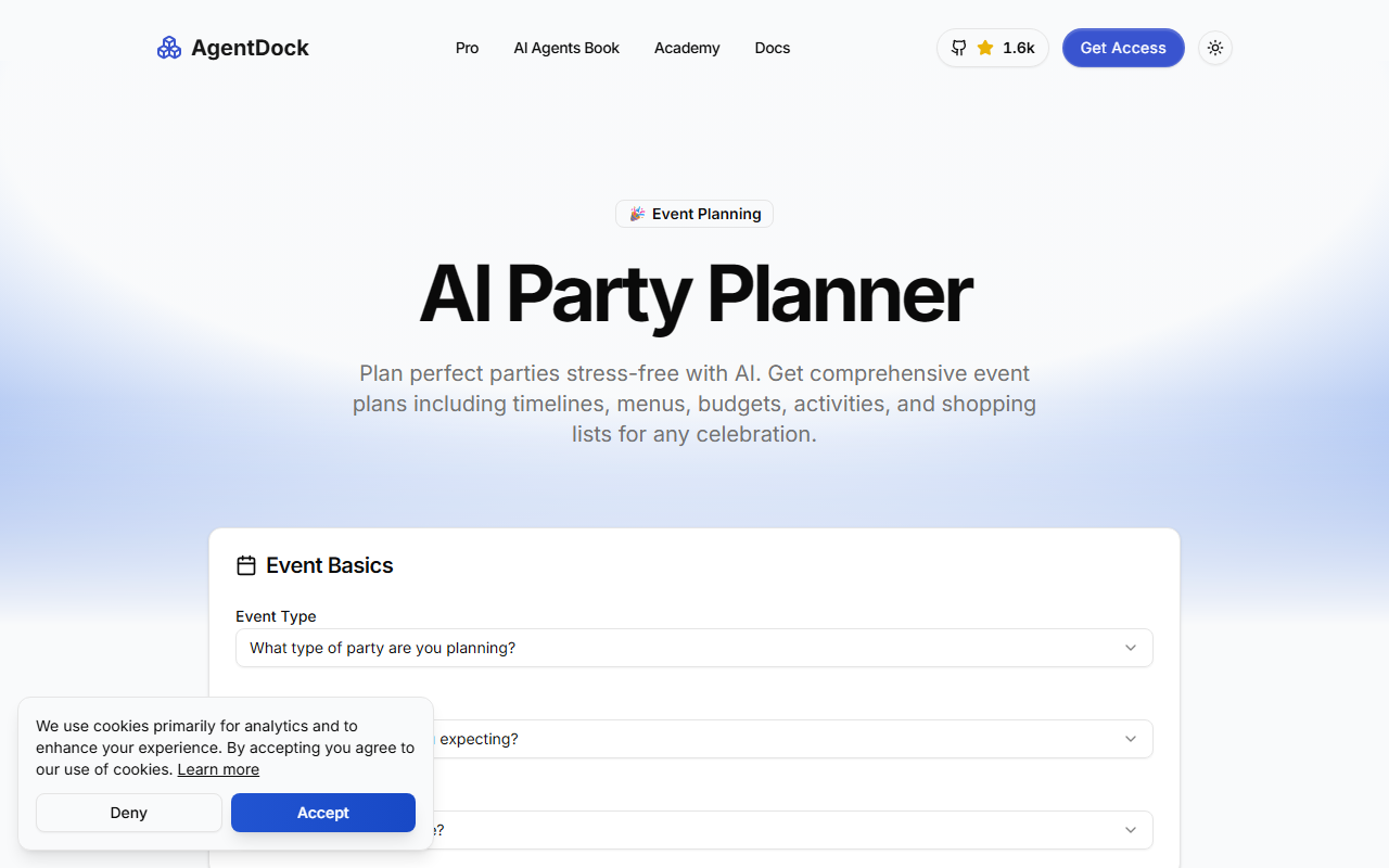 AgentDock screenshot