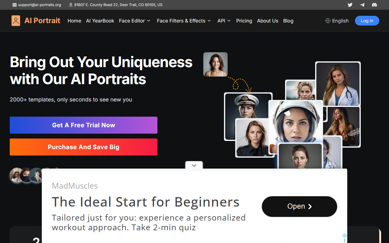 AI Portraits screenshot