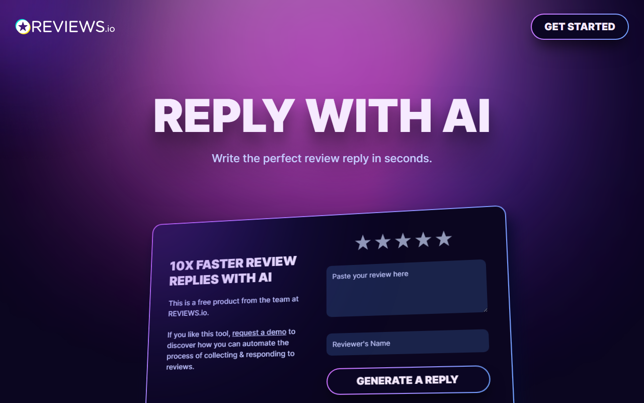 REVIEWS.io screenshot