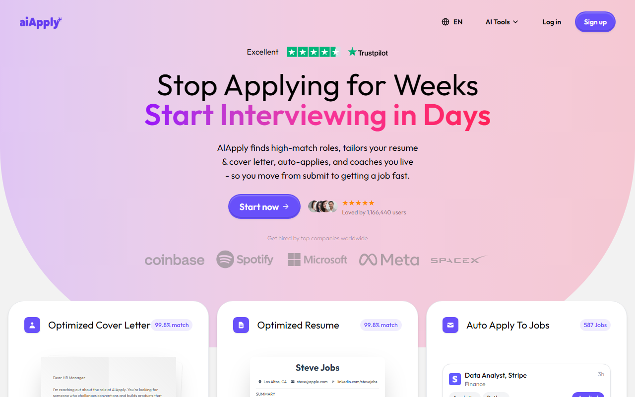 AIApply screenshot