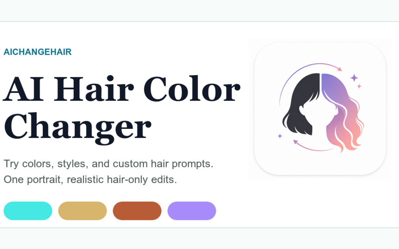 AIChangeHair screenshot