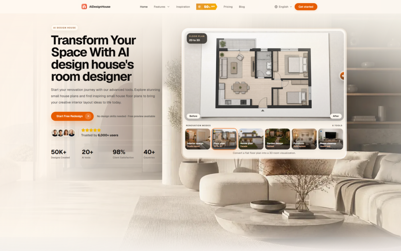 AIDesignHouse screenshot