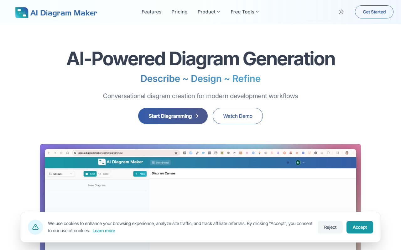 AI Diagram Maker screenshot