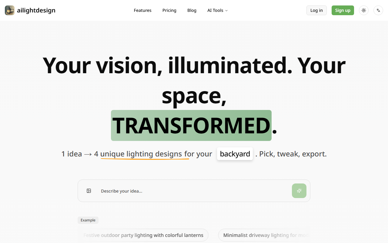 ailightdesign screenshot