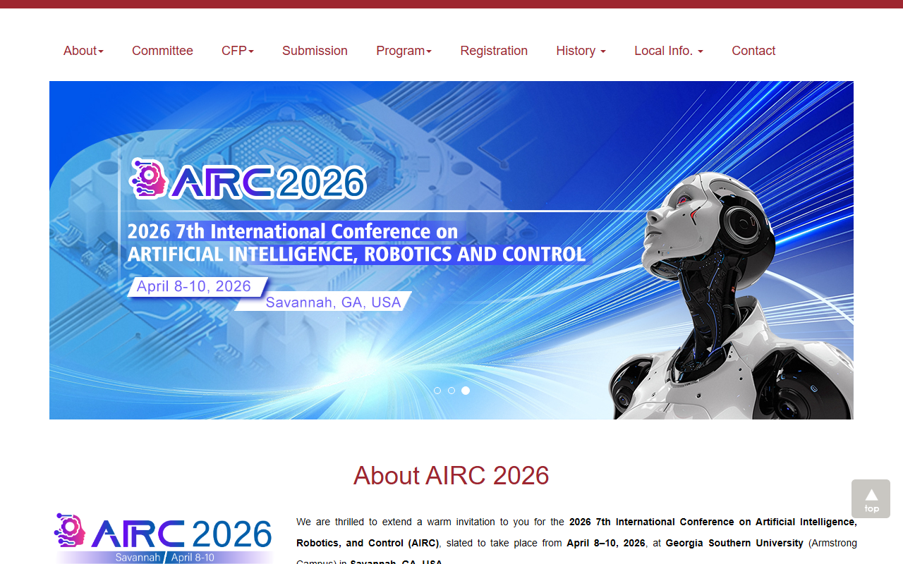 AIRC screenshot