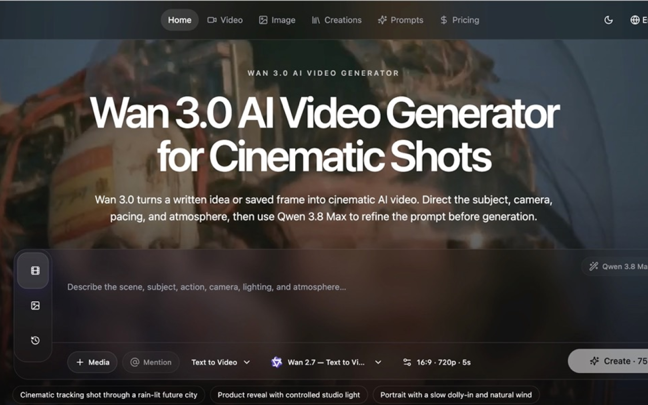 Wan 3.0 screenshot