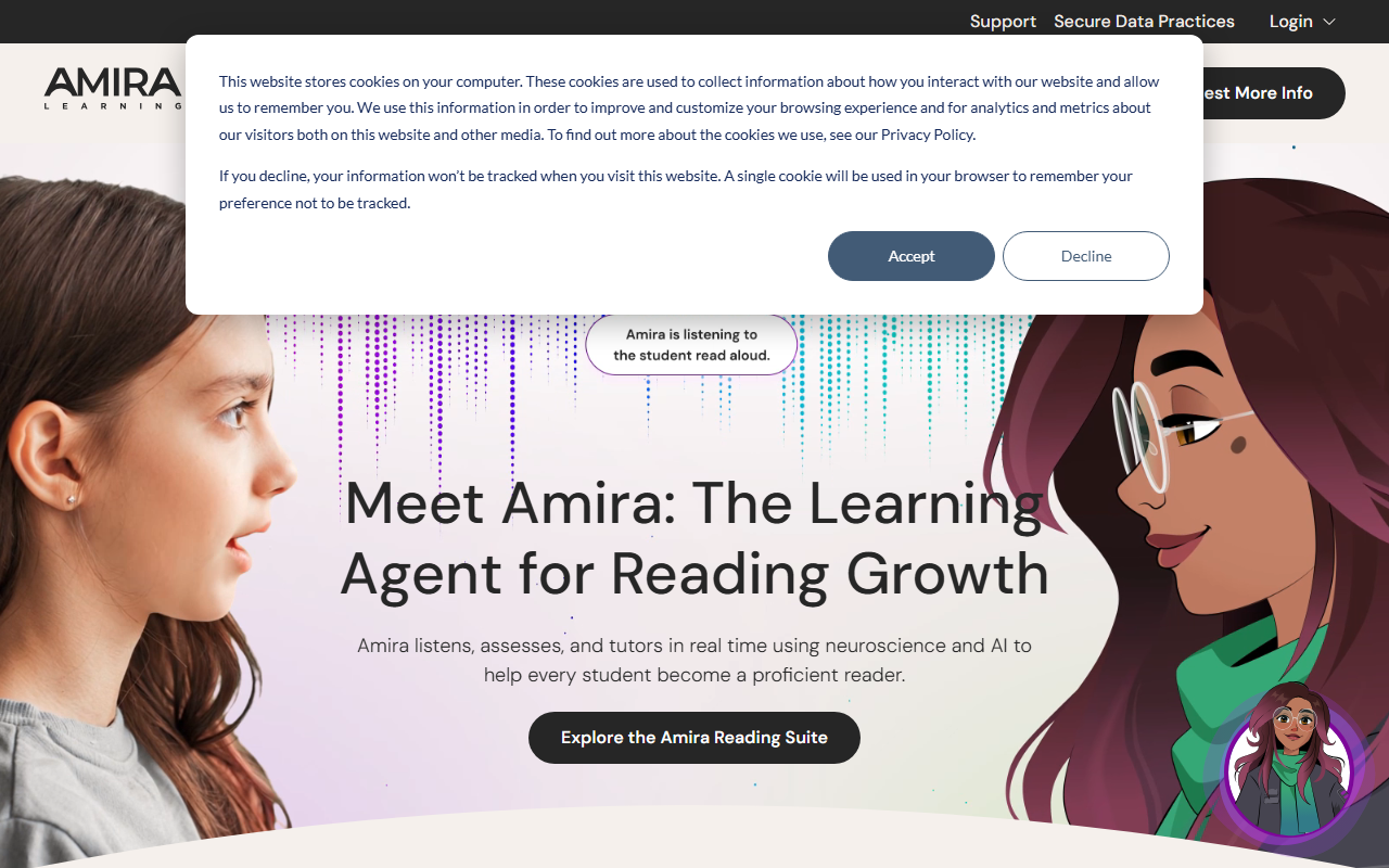 Amira screenshot