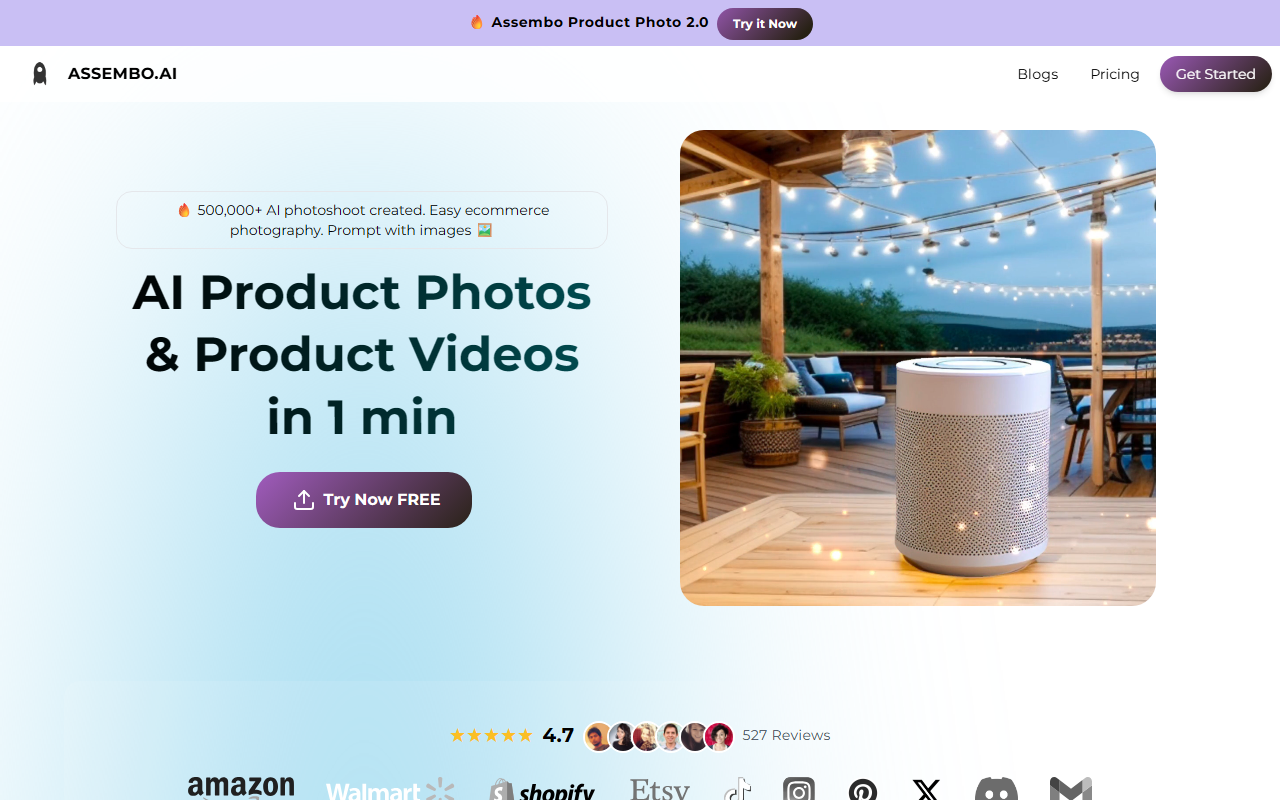Assembo.ai screenshot
