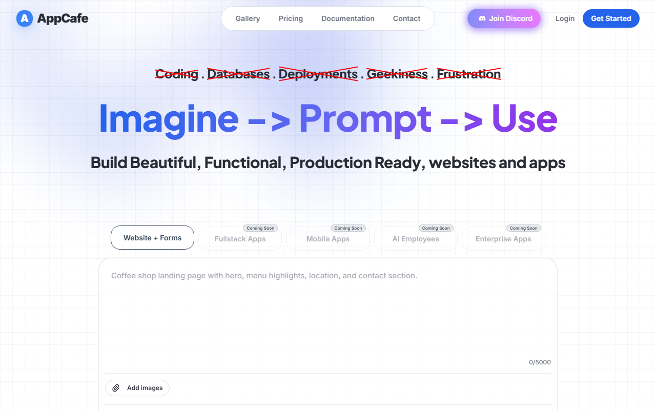 AppCafe screenshot