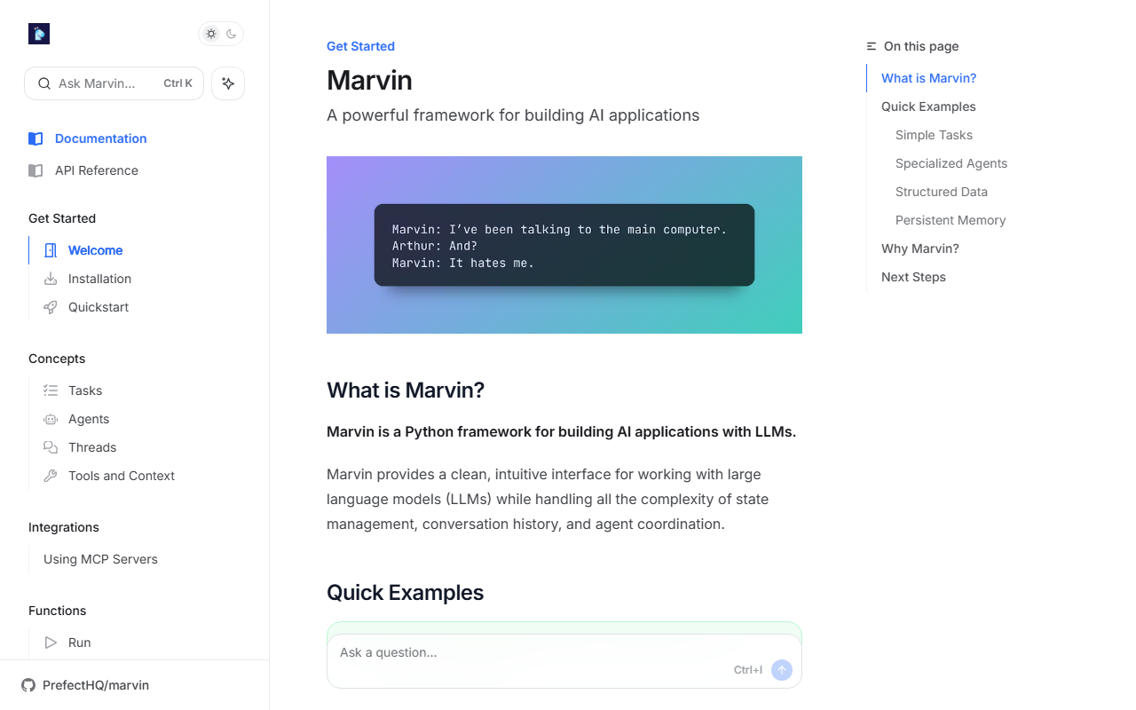 Marvin screenshot