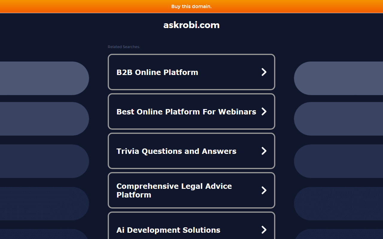 AskRobi screenshot