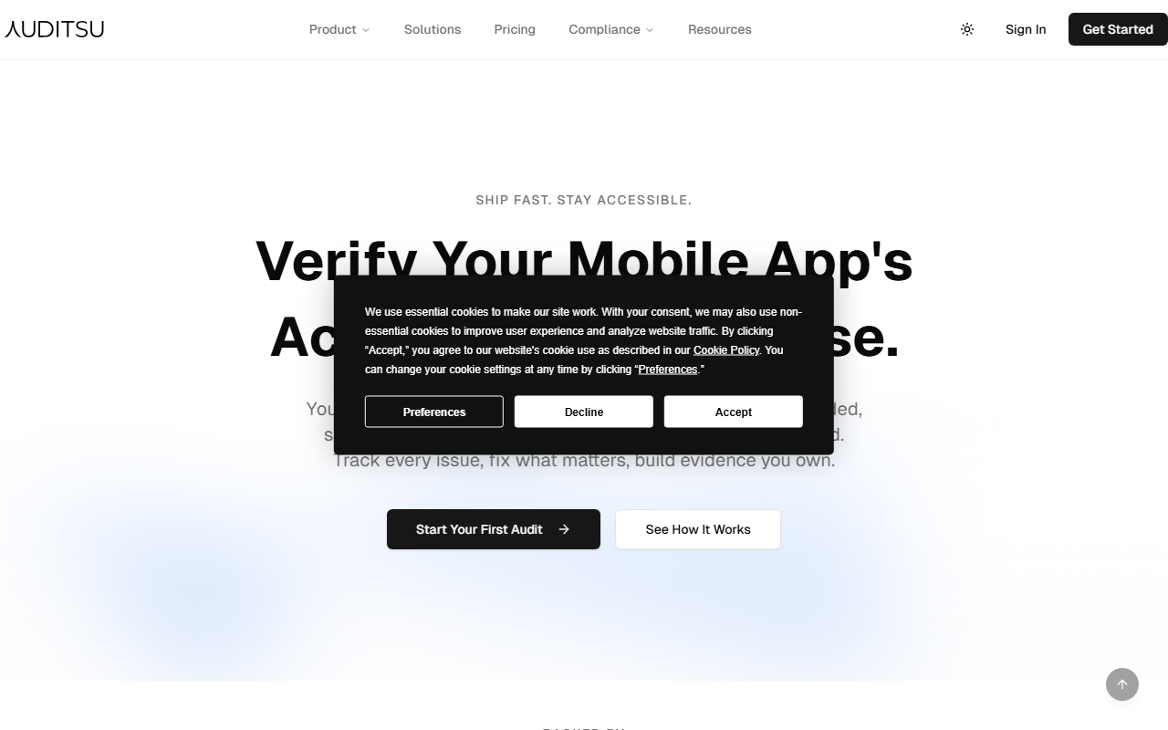 Auditsu screenshot