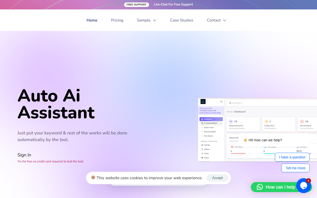 Auto Ai Assistant screenshot