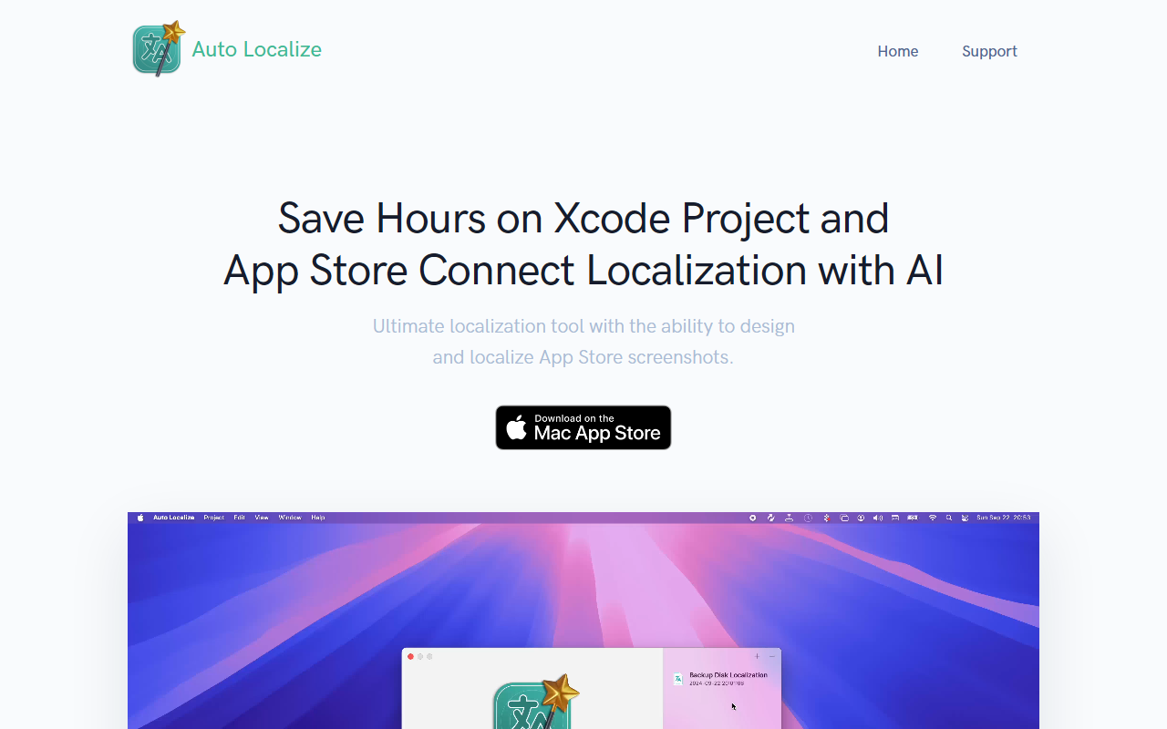 AutoLocalize screenshot
