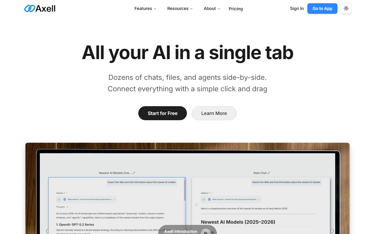 Axell screenshot