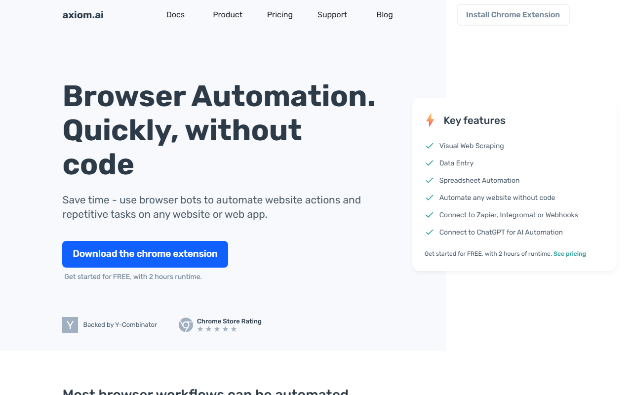 Axiom screenshot