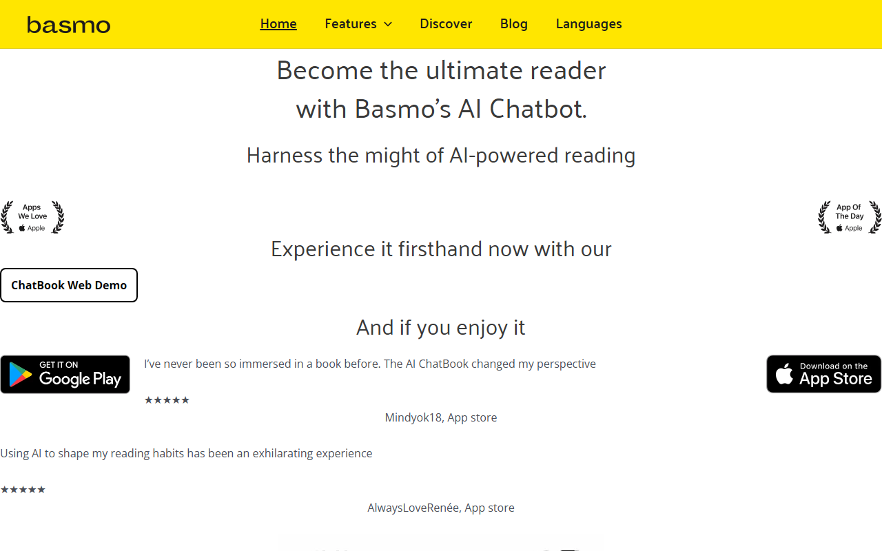 Basmo screenshot