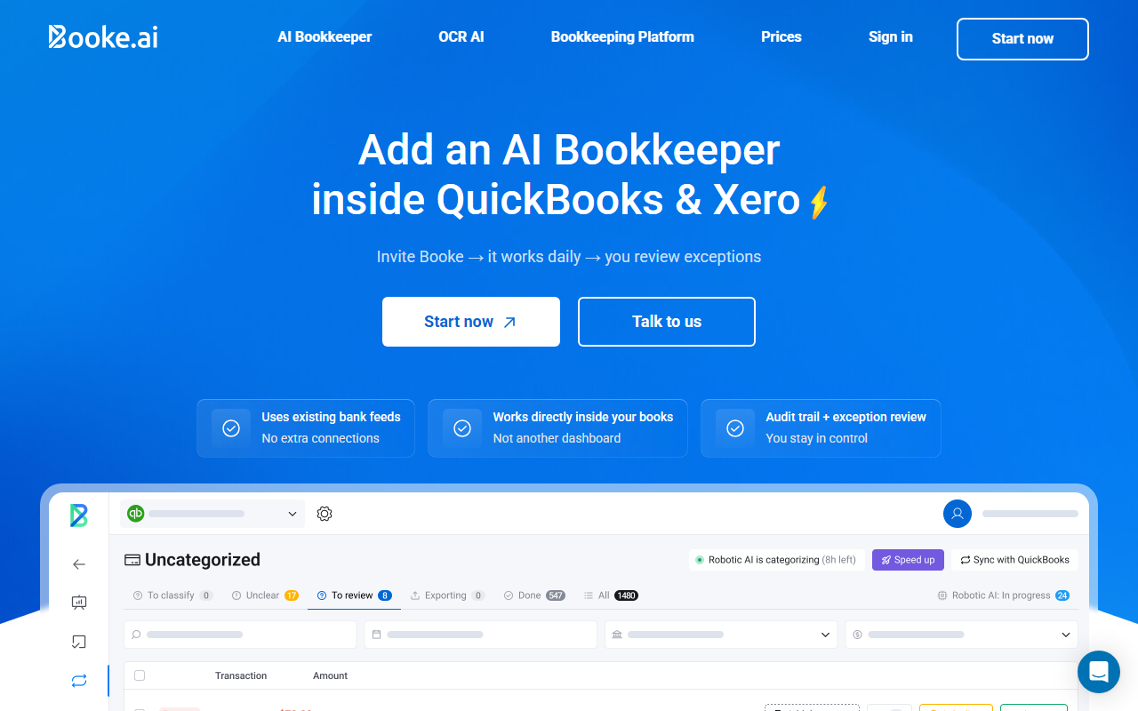 Booke AI screenshot