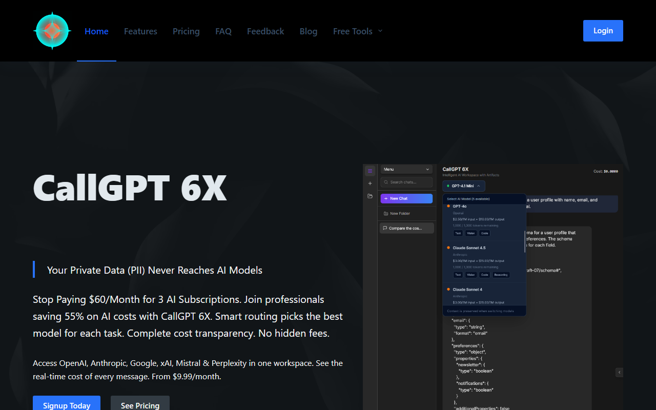 CallGPT screenshot