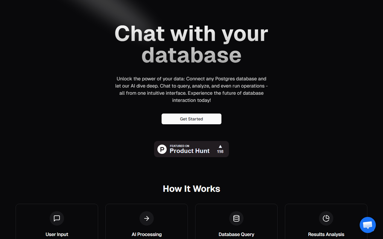 Chat With Your Database screenshot