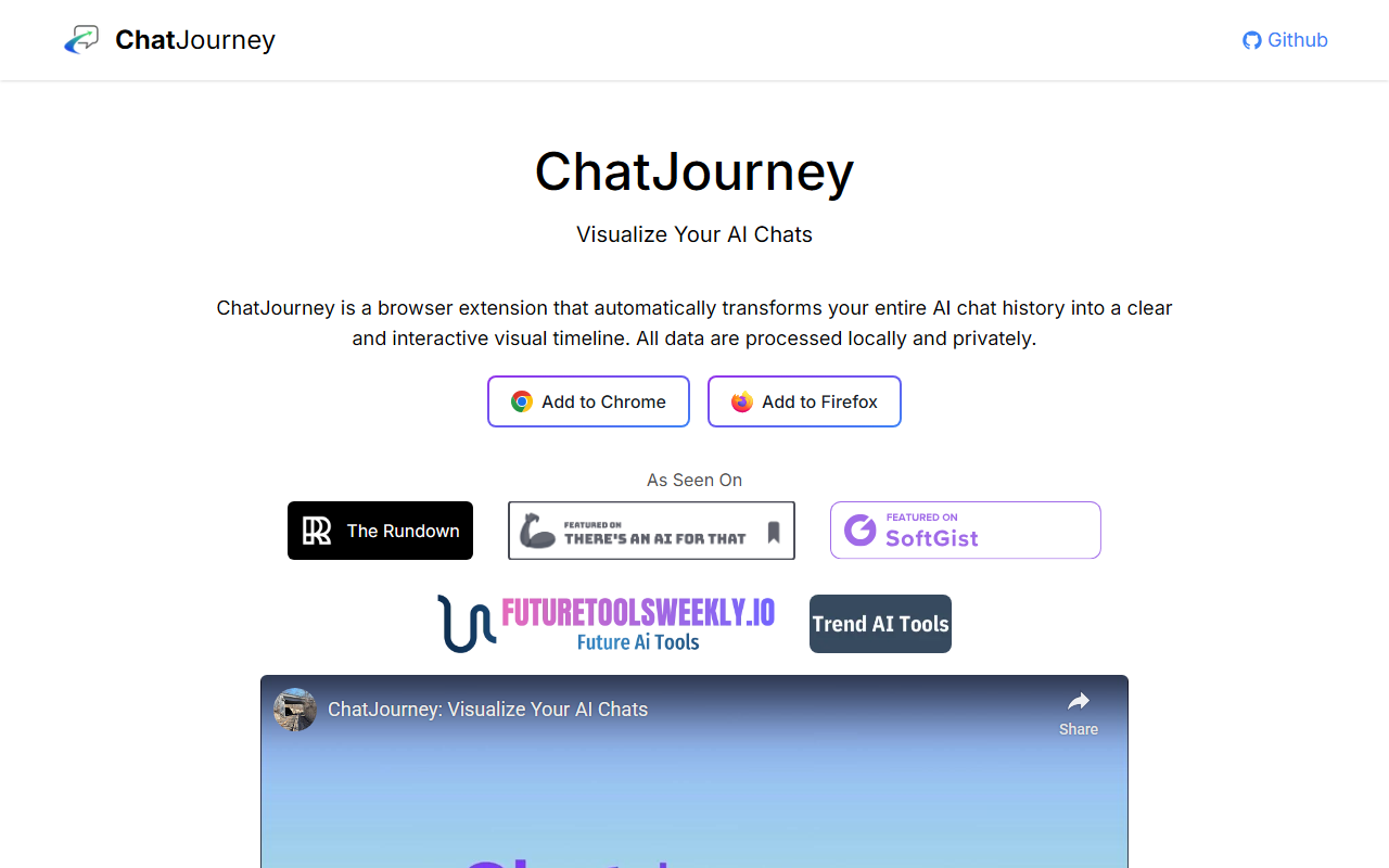 ChatJourney screenshot