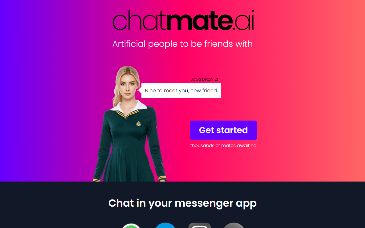 Chatmate AI screenshot