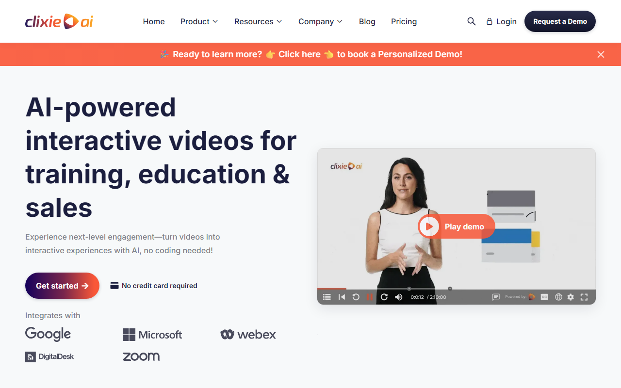 Clixie screenshot
