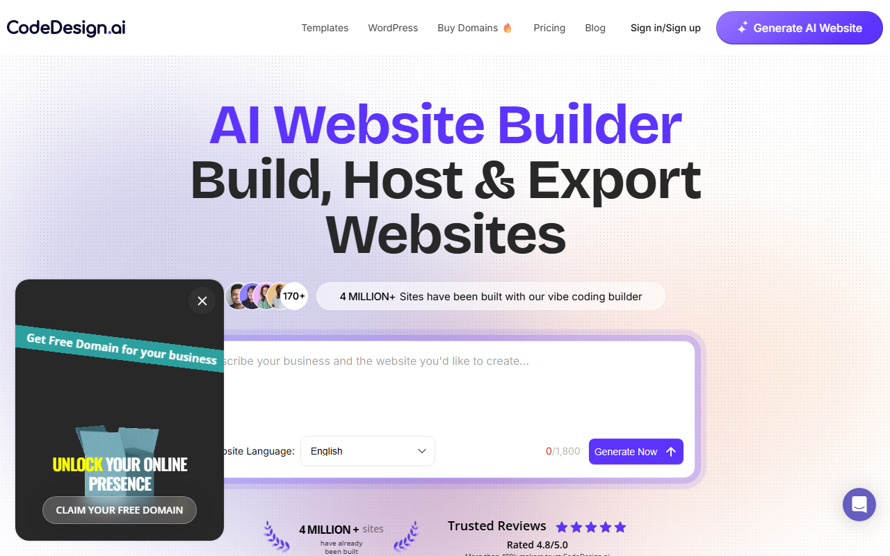 CodeDesign.ai screenshot