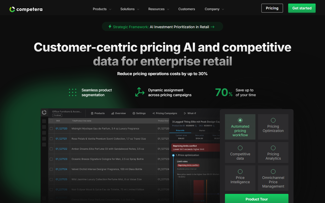 Competera screenshot