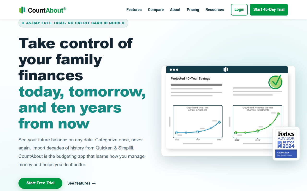 CountAbout screenshot