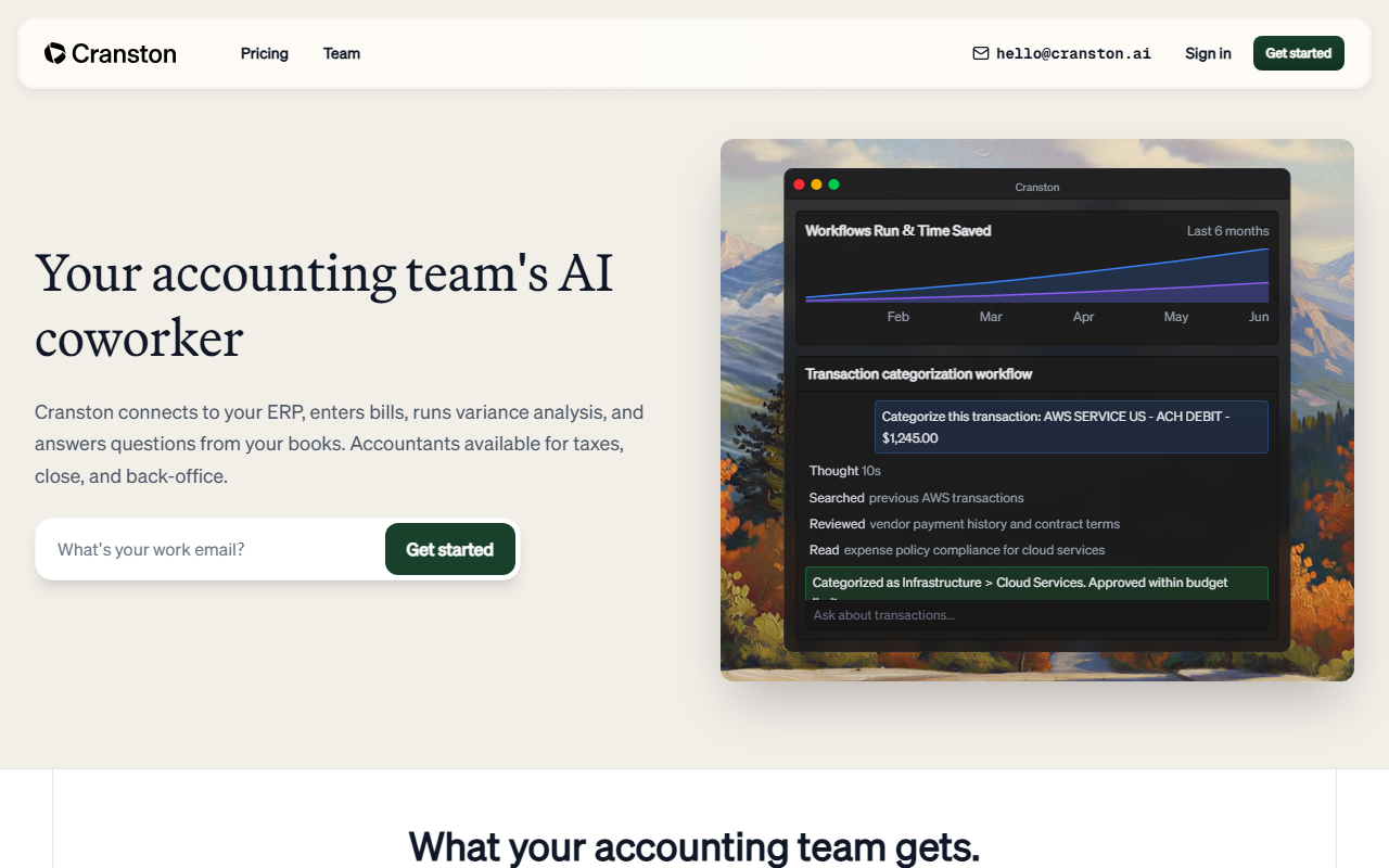 Cranston AI screenshot