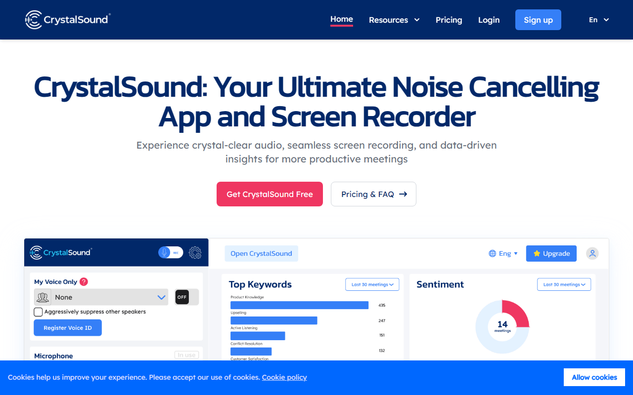 CrystalSound screenshot
