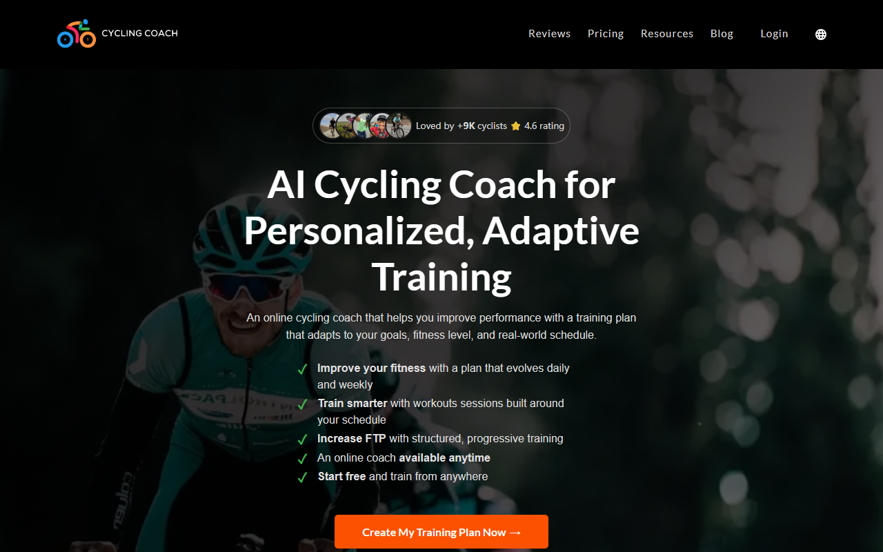 CyclingCoachAI screenshot