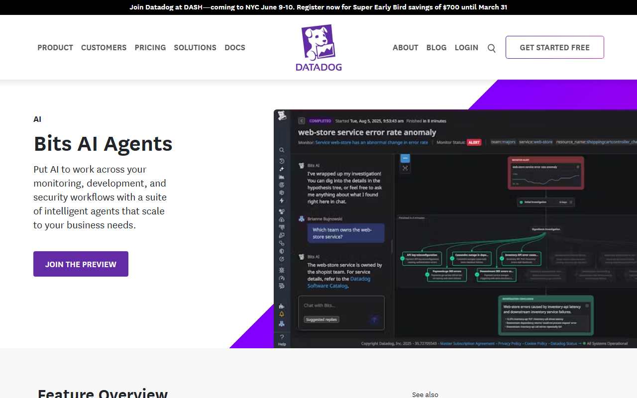 Datadog screenshot