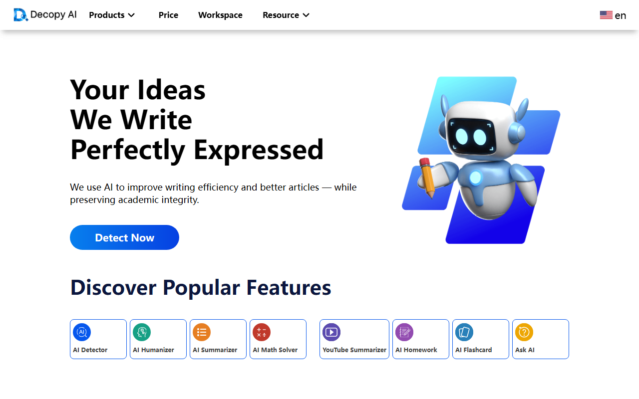 Decopy AI screenshot