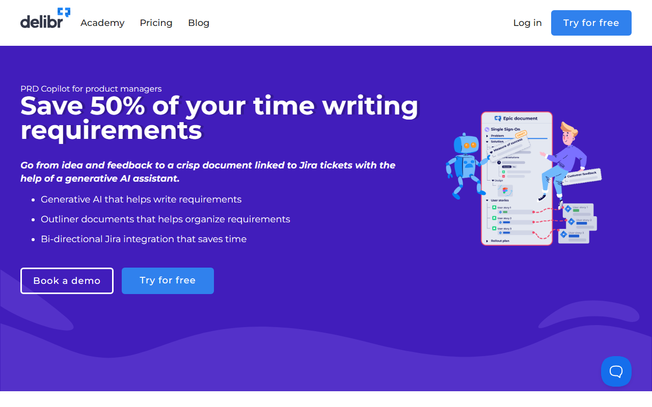 Delibr screenshot