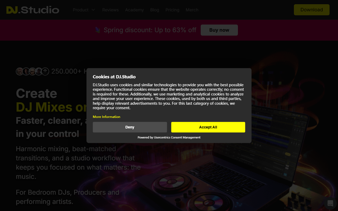 DJ.Studio screenshot