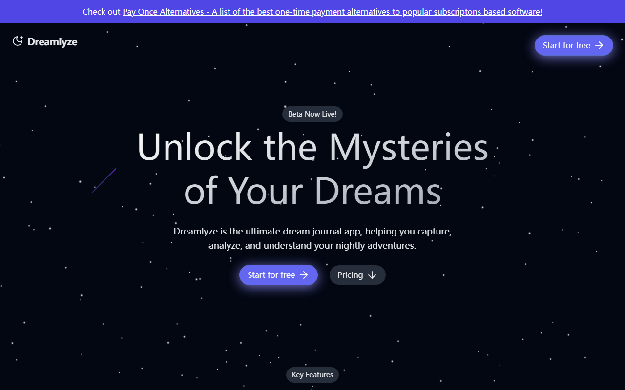 Dreamlyze screenshot