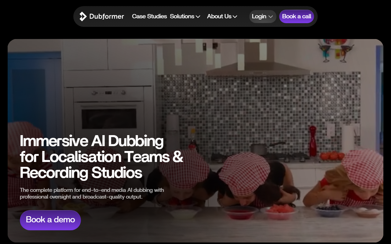 Dubformer screenshot
