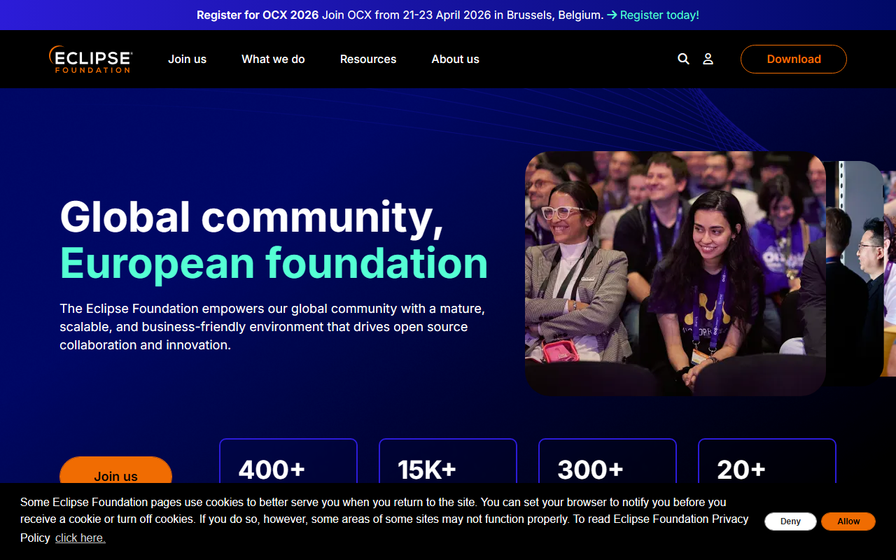 Eclipse Foundation screenshot