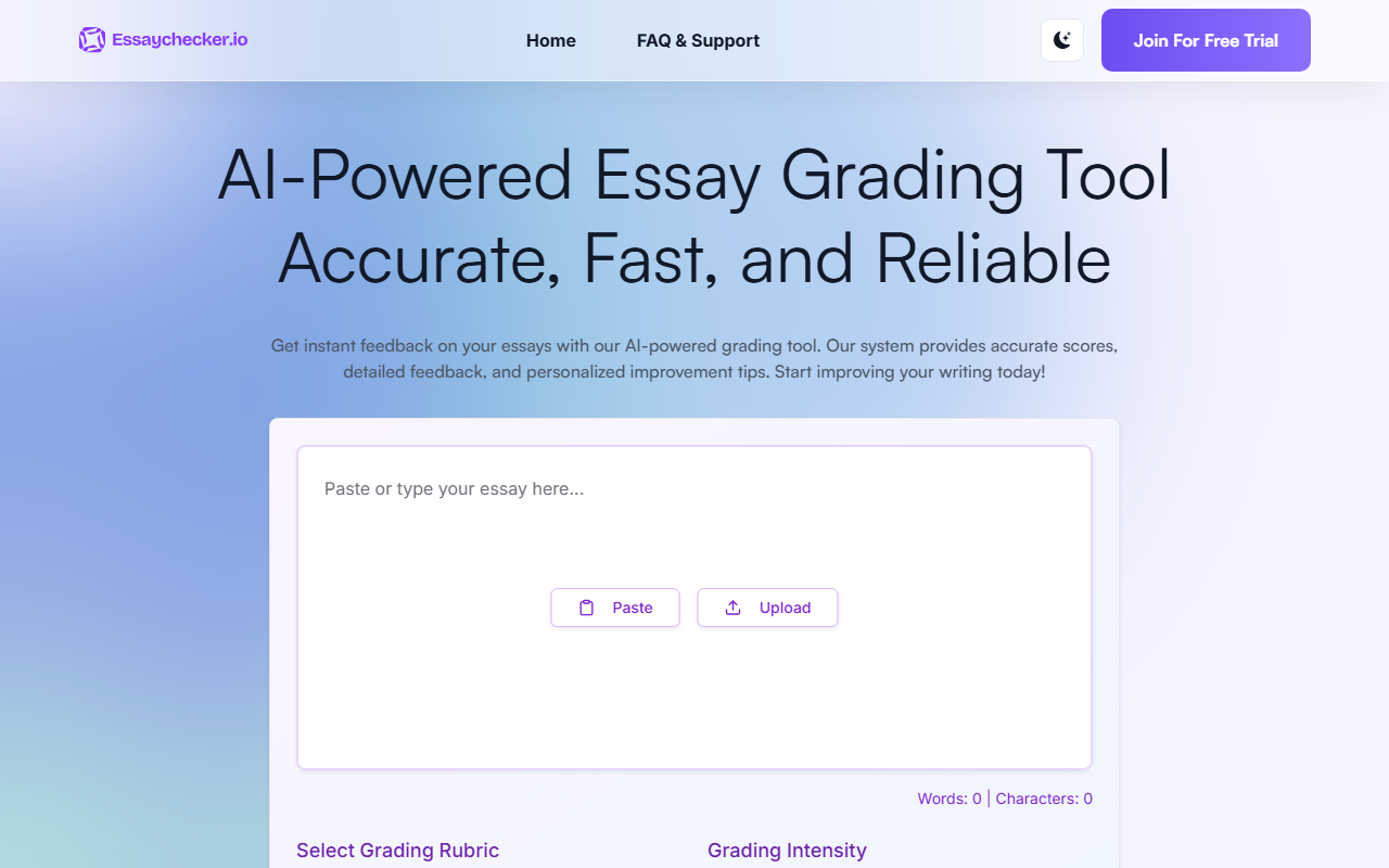 EssayChecker screenshot