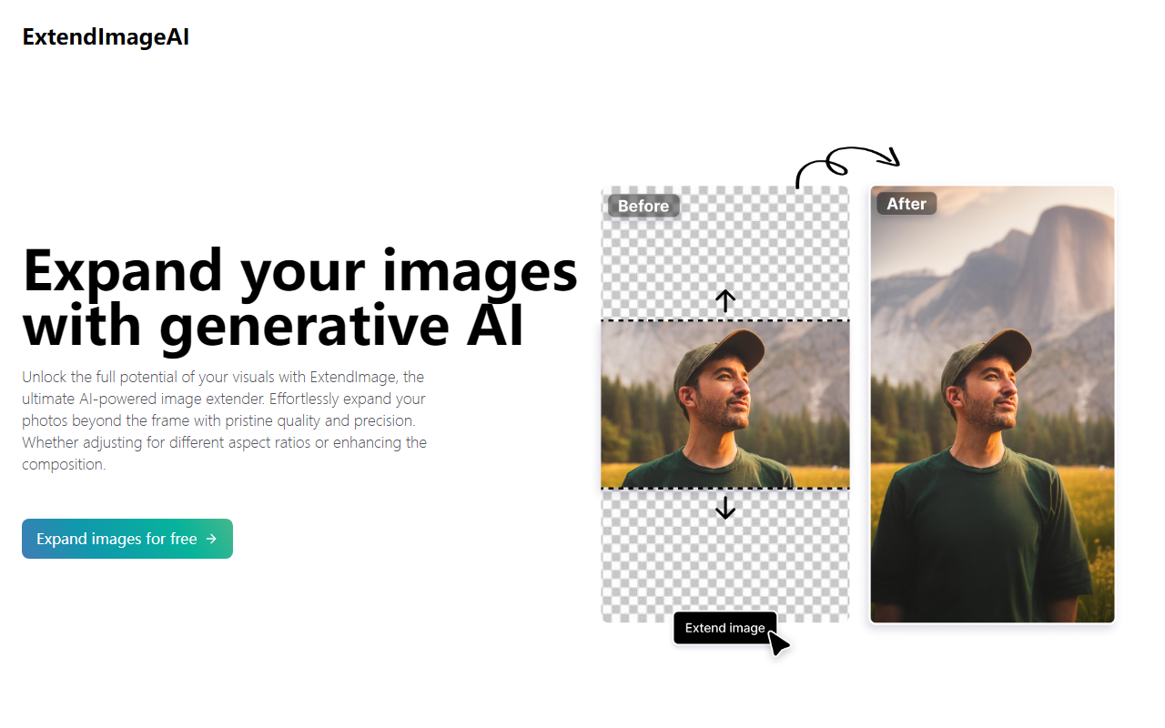 ExtendImageAI screenshot