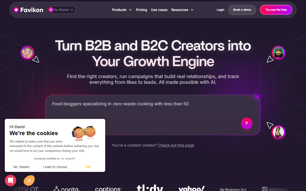 Favikon screenshot