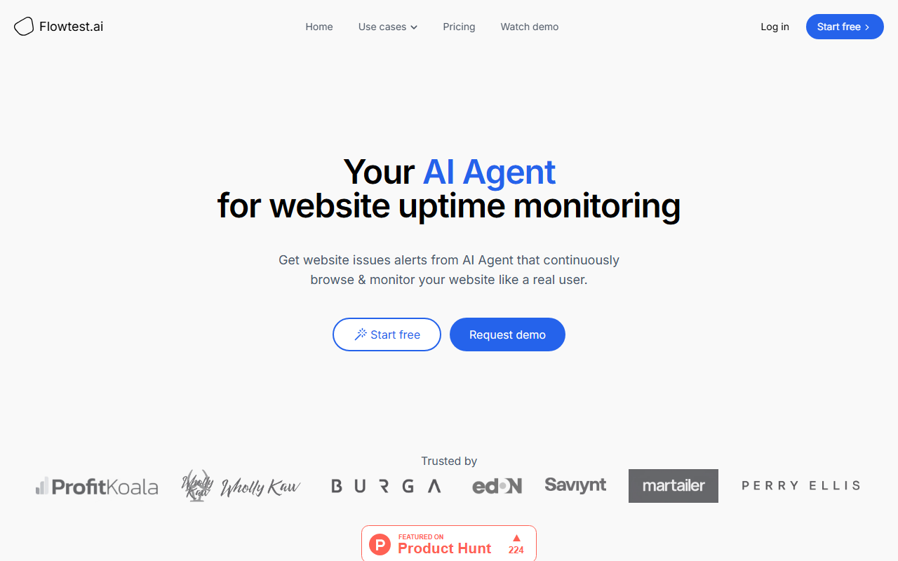 Flowtest.ai screenshot