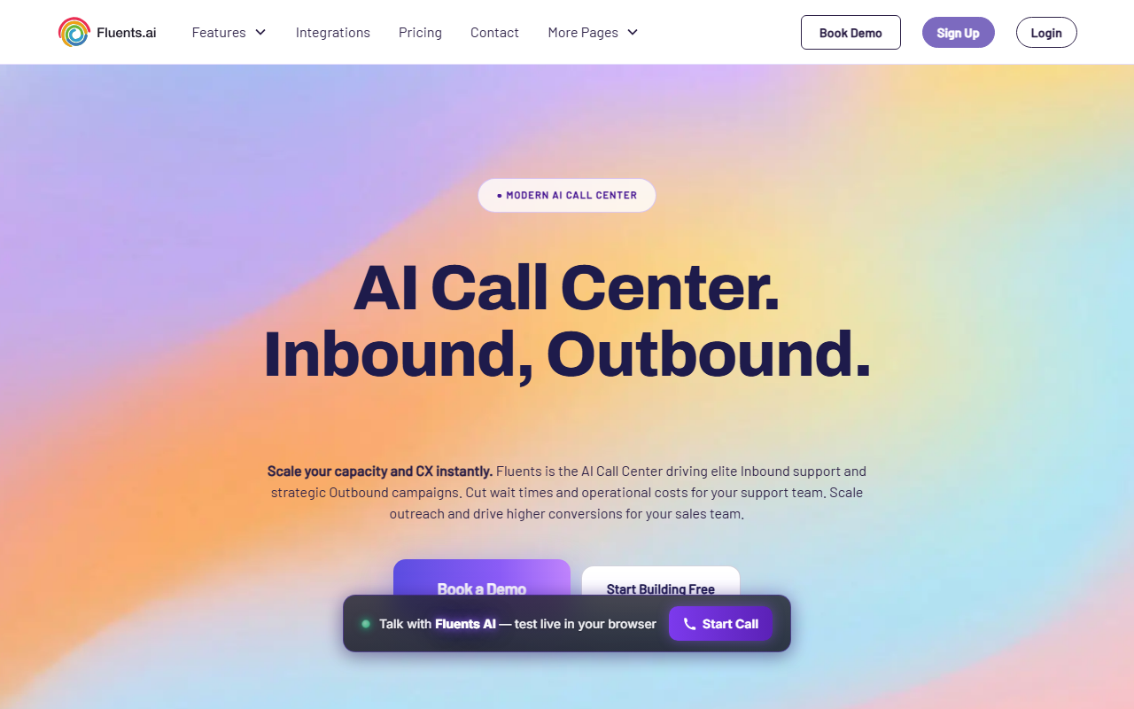 Fluents.ai screenshot